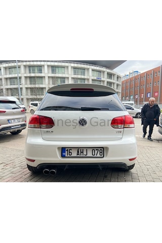 Golf 6 Gtı Difüzör Parlak Siyah