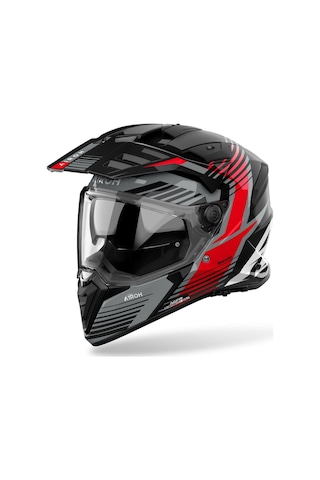 Airoh Bandit Spicy Red Gloss Kask Kırmızı - Siyah