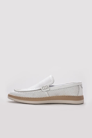Fast Step Hakiki Deri Erkek Casual Ayakkabı 628ma0-26zm Beyaz