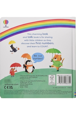 First Numbers Book - Usborne