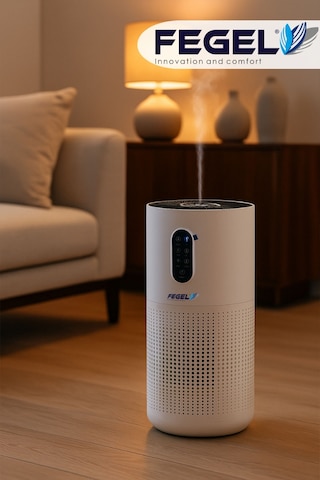 Fegel FG-M03N HEPA 13 / 3 Katmanlı Filtreli Aromatherapy Akıllı Hava Temizleyici (Tuya-Wifi)
