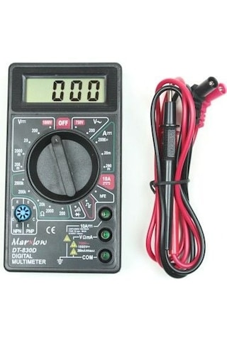 Teknoartshop Marxlow Dt-830d Dijital Multimetre Avometre