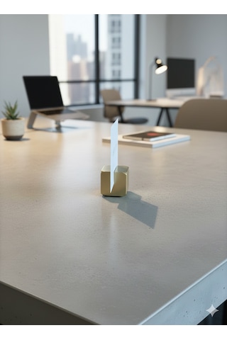 Som Pirinç 24x24 Mm Kare Kartvizitlik