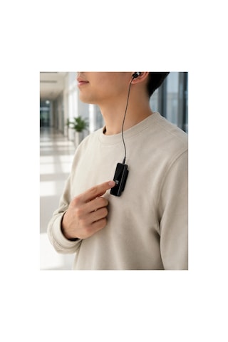 Dijital Ekranlı Bluetooth Kulaklık Tek Kulaklıklı Klipsli Kompakt Tasarım Diğer
