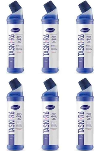 Diversey Taski Room Care R6 Ağır Kirler Için Klozet Temizlik Ürünü 750 ML x 6