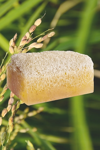 Yumuşak Dev Banyo Lifi Ve Pirinç Özlü Kabak Lifi Sabun Set