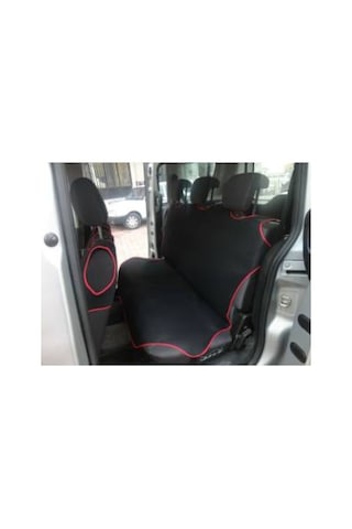 Oto Atlet Kılıf Ön Ve Arka Komple Set Kırmızı-Siyah