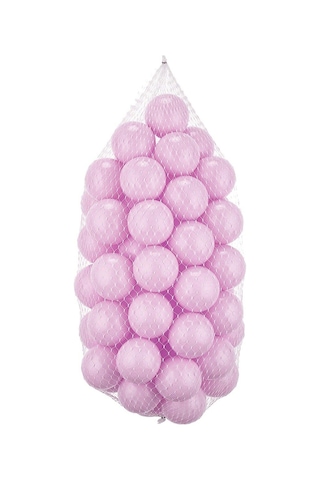 7 Cm 50'li Lila Oyun Havuz Topu Çocuklar İçin Güvenli Plastik Top