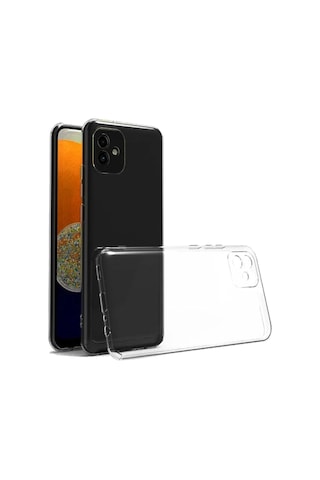 Durukar Samsung Galaxy Uyumlu A05 Kılıf Lüx Şeffaf Silikon