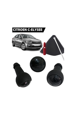 NVR Citroen C-Elysee Klasik Vites Topuzu ve Alt Çerçevesiz Körüğü Set