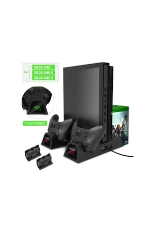 Dobe Xbox One S/X Led Göstergeli Fanlı Şarj Stand