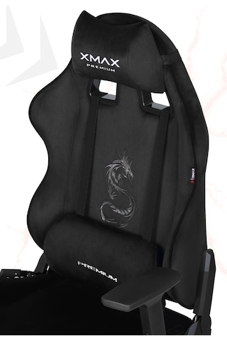 Xmax Rio Balerion Kumaş Oyuncu Koltuğu Siyah