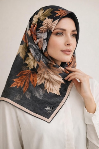 Mono Soft Pamuk Eşarp-06109 Siyah