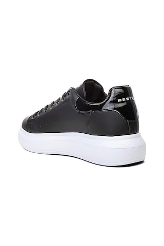 Nesilshoes Bestof 150 Siyah Beyaz Erkek Günlük Spor Ayakkabı Siyah&beyaz