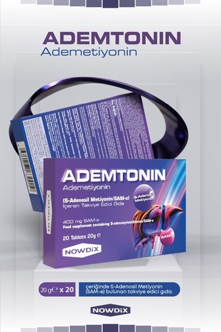 Nowdix Ademtonin Ademetionin 400 Mg 20 Tablet