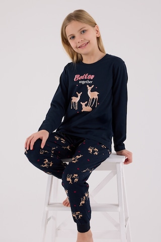 Arnetta Kız Çocuk Lacivert Pijama Takımı Ar3450-c-v1 Lacivert