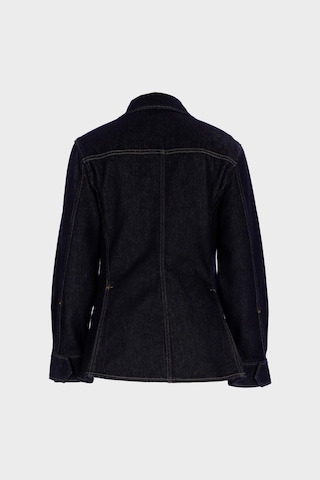 Kadın Koyu Mavi Slim Fit Jean Ceket C 4538-238 Koyu Mavi