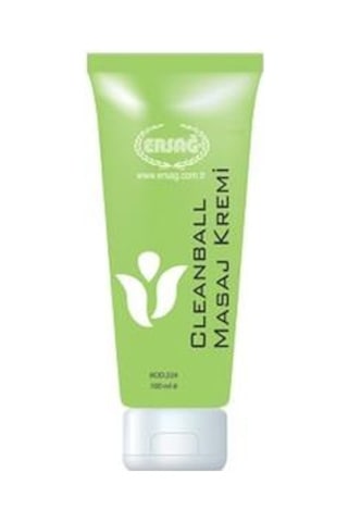 Ersağ Cleanball Masaj Kremi Yeşil Krem 100 ML