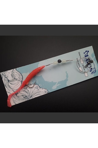 Levrek Lüfer Avcısı Çelik Telli Silikon Balık 8,5 Cm