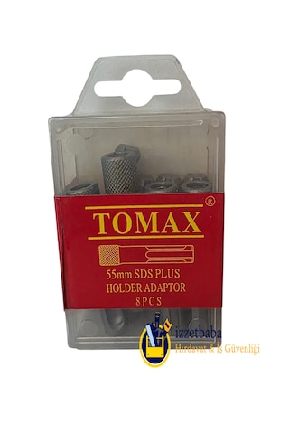 Tomax 10 X 55 Mm Sds Bits Ara Adaptörü 8 Adet