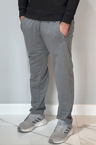 Paçası Düz Beli Lastikli 3 Cepli Erkek Eşofman Altı 4706 Antrasit Antrasit