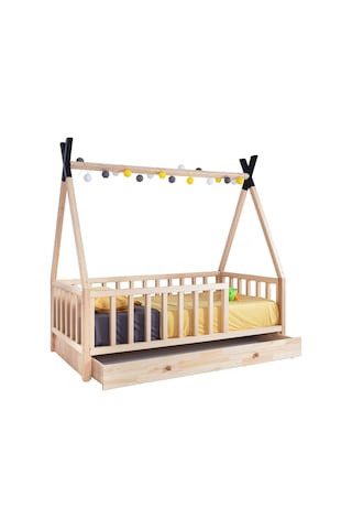 Kızılderili Montessori Yavru Yataklı 90 x 190