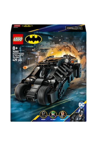 LEGO® DC Batman™: Batman Tumbler, Two-Face™ ve Joker™’e Karşı 76303 - 8 Yaş ve Üzeri Çocuklar için Yaratıcı Oyuncak Yapım Seti (429 Parça)