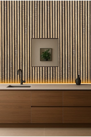 Mdf Ahşap Akustik Duvar Paneli 60x275 Cm - Sonomo Pvc 60x275