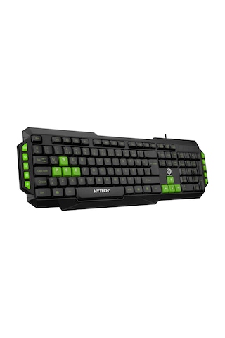 Hytech HYK-46 GAMY USB Yeşil Tuşlu Q Oyuncu Klavyesi