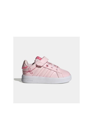 Adidas Grand Court 3.0 Girls El Bebek Sneaker Kı8121 Distilled Pembe