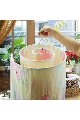 Sones Yuvarlak Çok Fonksiyonlu Balkon Döner Spiral Kurutma Rafı Diğer