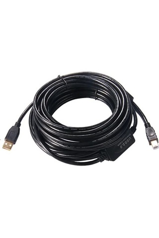 10 Metre Amplifikatör Çipli Usb 2.0 Yazıcı Bağlantı Kablosu
