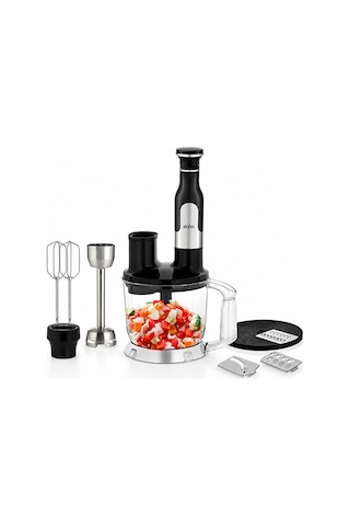 Sinbo El Multi Blender Seti - 2 Litre Hazneli - Paslanmaz Çelik B Çok Renkli