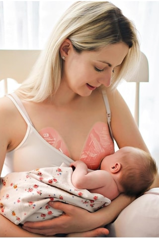 Momcozy Büyük Soğuk Sıcak Kompres 2'li Paket Göğüs Pedi ve Korucuyu