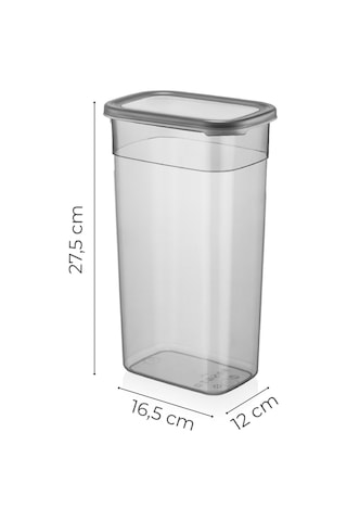 Vienev Etiketli 2 Adet Toz Ve Tablet Deterjan Saklama Kutusu Deterjan Saklama Kabı 3,2 Litre