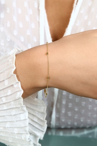 Altınkesesi 14 Ayar Altın Küp Zincir Bileklik - Sarı Sarı Altın