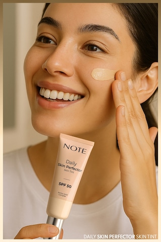 Note Cosmetics Daily Skin Perfector Skin Tint Spf 50 Ton Eşitleyici Doğal Bitişli Renkli Nemlendirici - 100