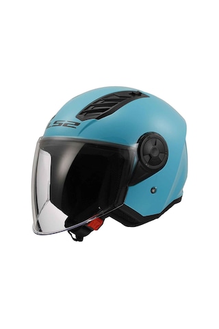 Ls2 Airflow 2 Açık Motosiklet Kaskı-9369 Turkuaz