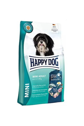 Happy Dog Fit Vital Mini Küçük Irk Yetişkin Köpek Maması 4 KG