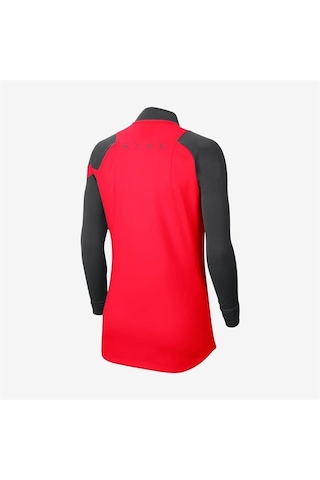 Nike W Nk Df Acdpr Dril Top Kadın Antrenman Eşofman Üstü Kırmızı