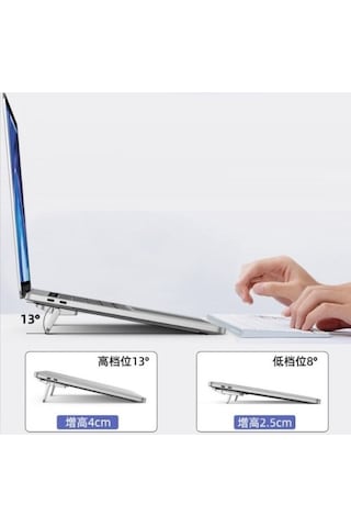 Zensaas41 Laptop Standı 2 Kademeli Yükseltme Ayarlı 2 Adet Cm-399 Zensaa56