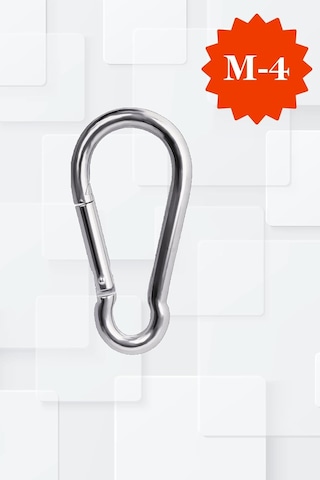 Ayrex M4 Karabina Çinko İle İşlenmiş 316 Paslanmaz Çelik 40x20x4 Mm 10 Adet