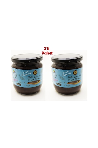 Dark Brown BİTTER Sürülebilir Gerçek Çikolatalı Fındık Kreması 800 Gram