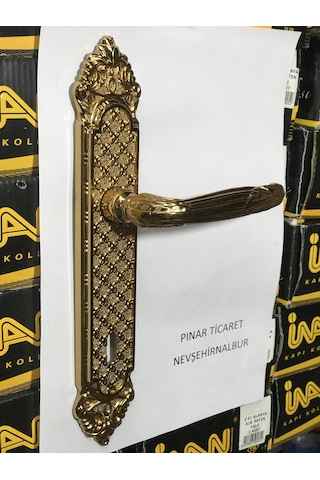 Eskitme Kapı Kolu Sarı 1 Kapılık Çift