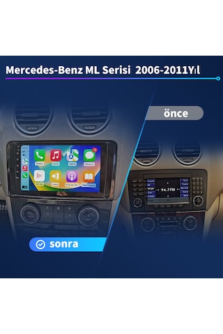 Mercedes-benz Ml Serisi 2006-2011yıl 2gb Ram 32gb Rom Carplay