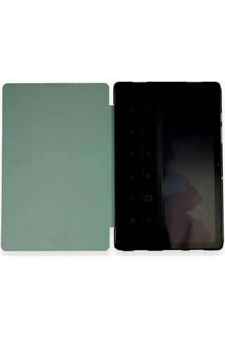 Huawei Matepad Se Kılıf Tablet Smart Kılıf - Koyu Yeşil Arka Kapak