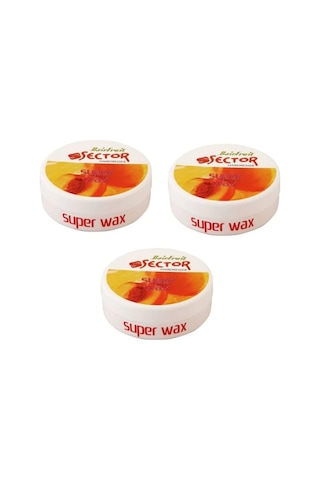 Sector Hairfruit Süper Wax 3 x 150 ML