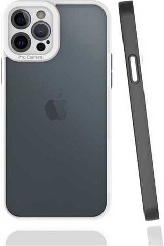Apple Uyumlu iPhone 12 Pro Kılıf Zore Mima Kapak Siyah