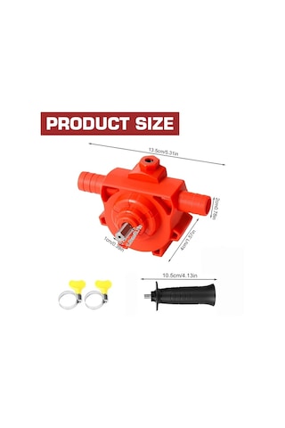 Boatshop1 1 Takım Elektrikli Matkap Su Pompası Yeni Güncellenmiş Taşınabilir Hızlı Su Çıkarma Ev Dış Mekan Şarj Edilebilir