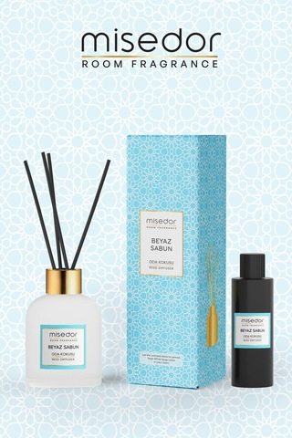 Misedor Beyaz Sabun Çubuklu Oda Kokusu 120 ML